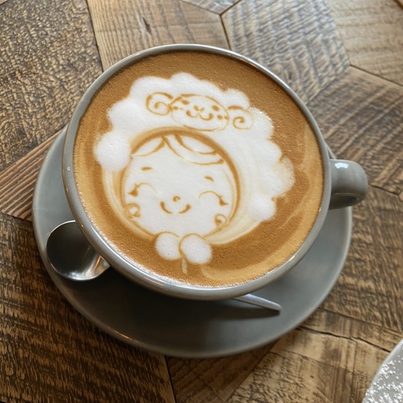 カフェラテ（ホット）(ココチカフェ)