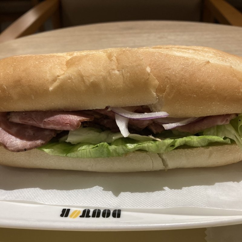 炭焼きローストビーフダブル(ドトールコーヒーショップ 仙台中央通り大町店 )