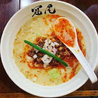 鶏担湯らぁめん(らぁめん冠尾)