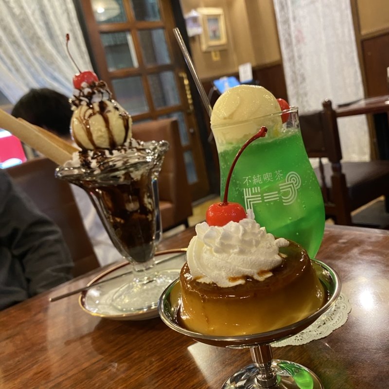 昭和プリン(不純喫茶ドープ)