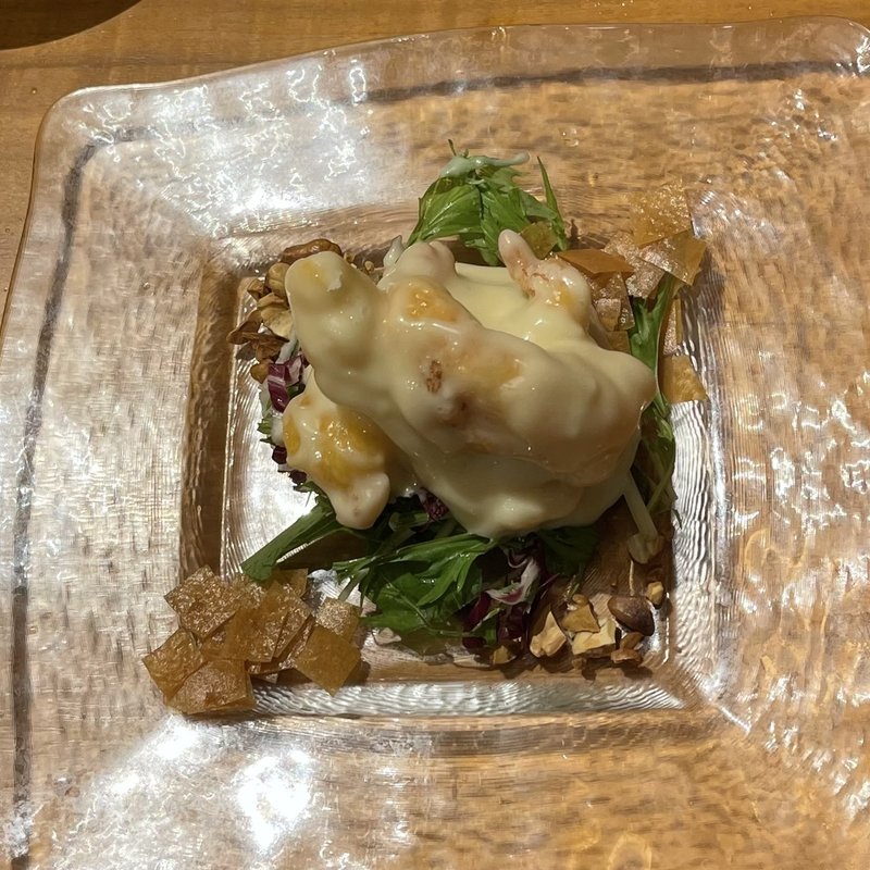 大海老マヨネーズソース(Maison China Umemoto)