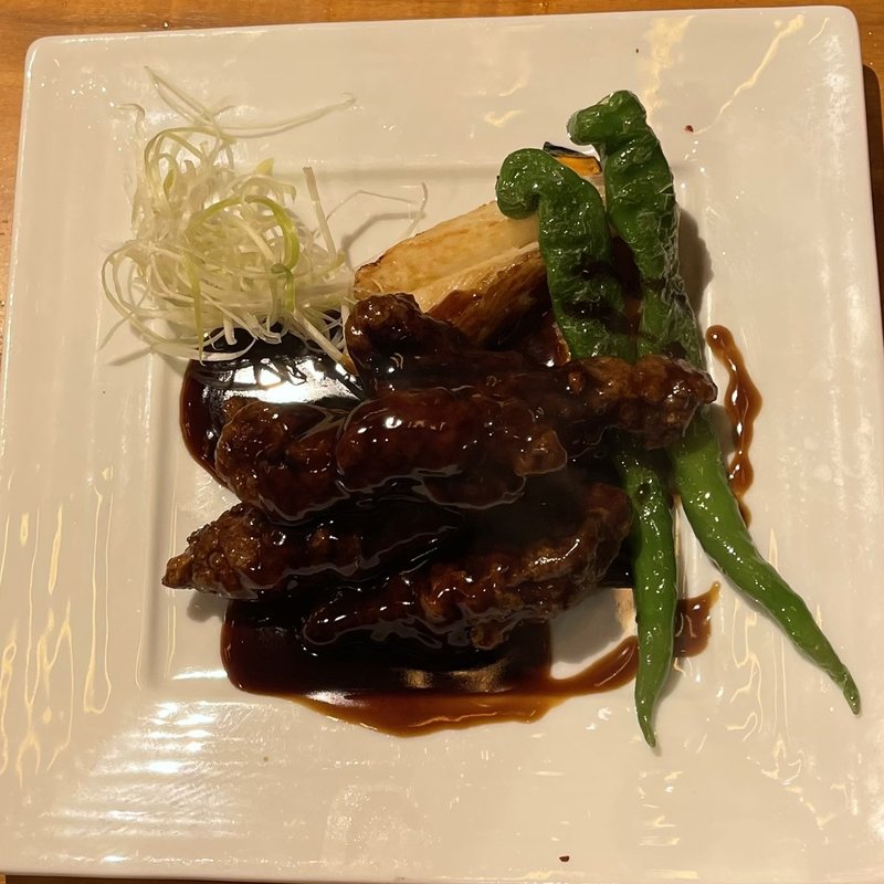 ホエー豚の黒酢すぶた(Maison China Umemoto)