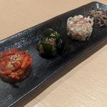 キムチ＆ナムル盛り合わせ(赤身肉専門 個室焼肉 1700)