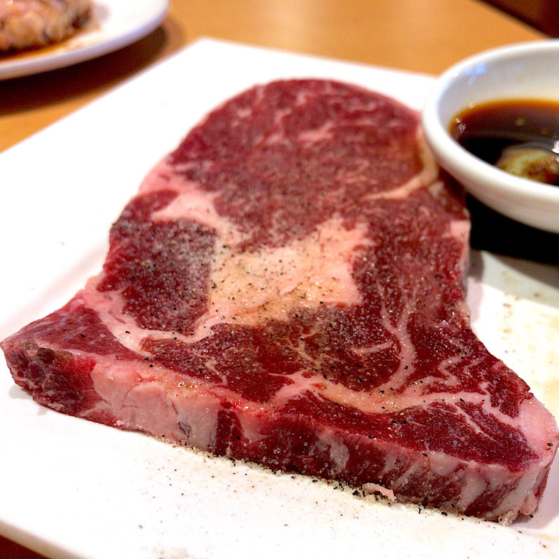 厚切り熟成リブロースステーキ(焼肉きんぐ 仙台南小泉店 )