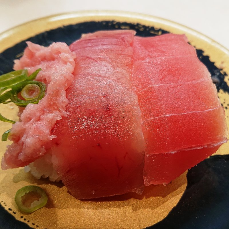 まぐろ3種盛り(はま寿司 門真殿島店)