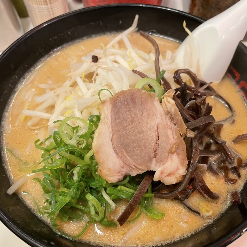 味噌もやしラーメン(博多天神 新宿東口駅前店)