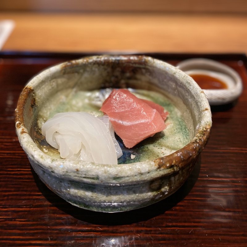 造里 本鮪、達磨烏賊(京味 もと井)