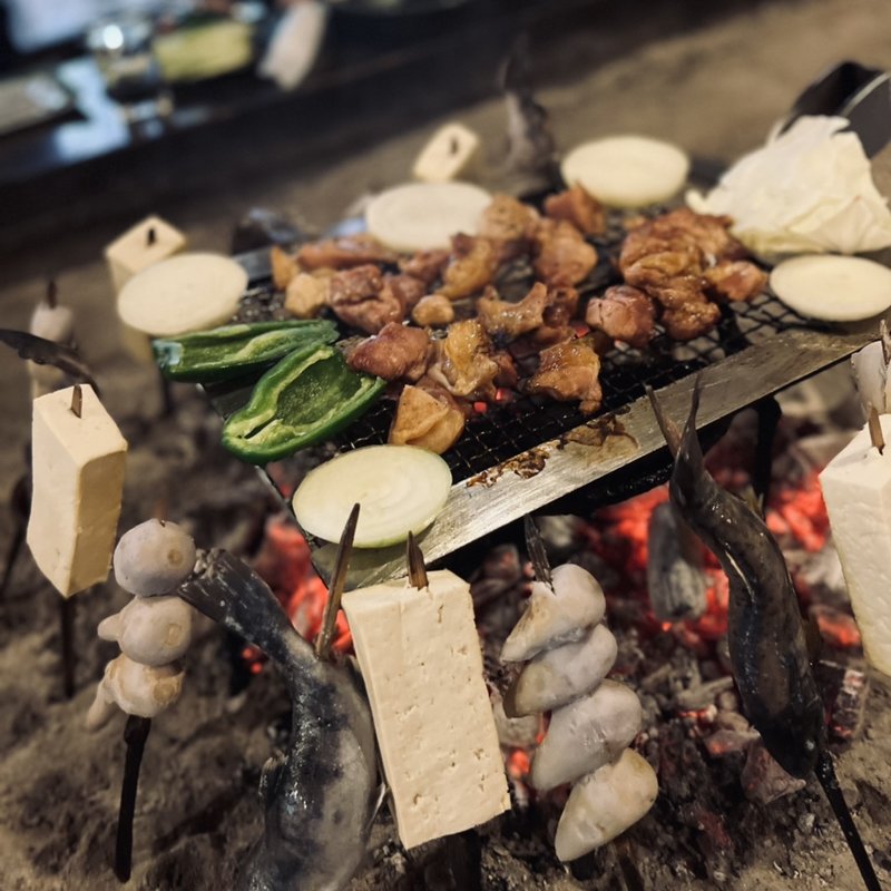 山里定食(高森田楽の里 （でんがくのさと）)