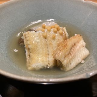 鰻の白焼き 柚子胡椒あんかけ(京味 もと井)