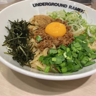 まぜそば(UNDERGROUND RAMEN 頑者)