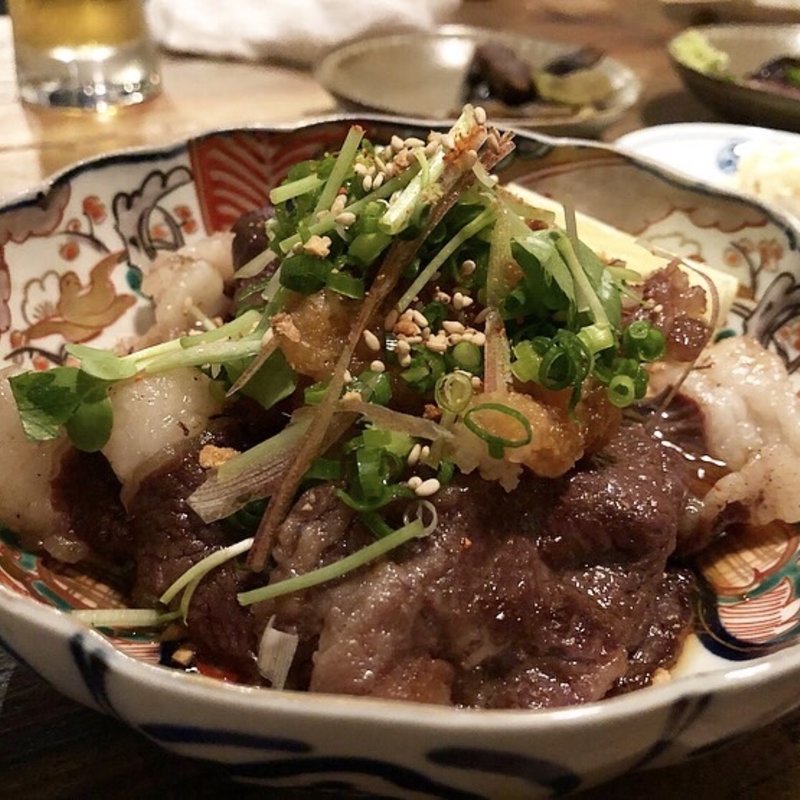 つらみ焼きしゃぶ(鉄板酒場夷川セカンド)