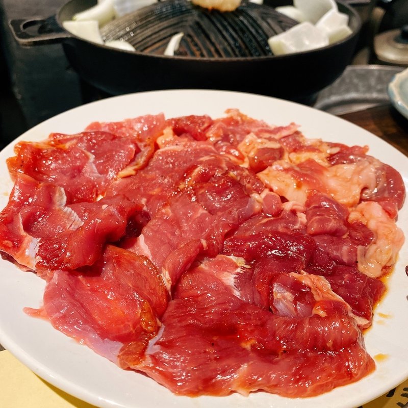 生ラムジンギスカン(サッポロ生肉やジンギスカン 大和町店 )
