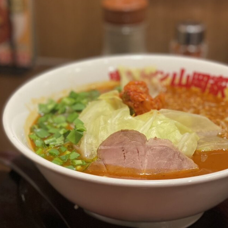 旨辛スタミナ味噌ラーメン(味噌ラーメン山岡家 すすきの店)