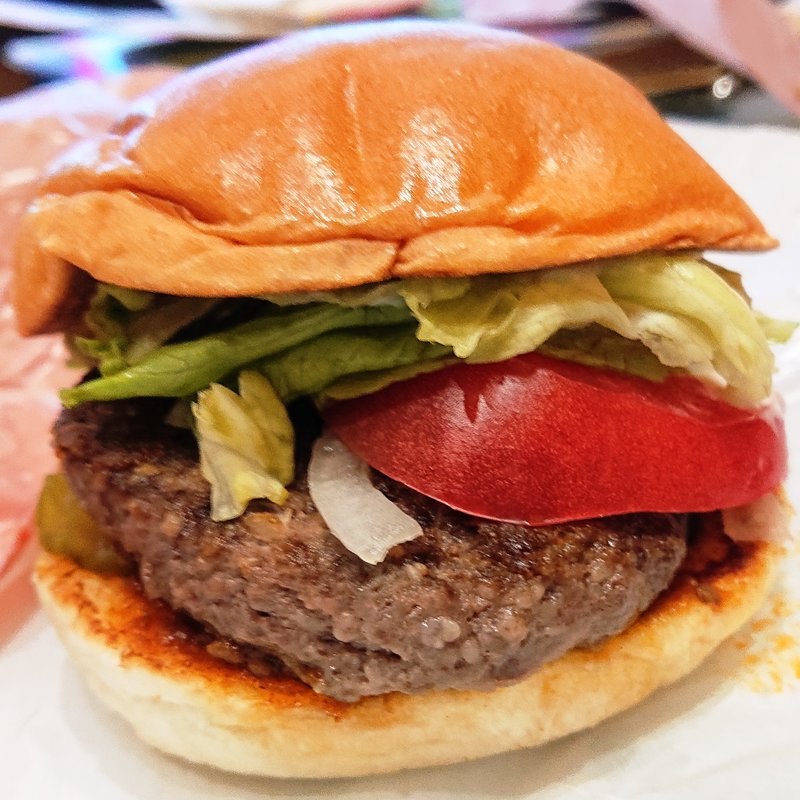 ジビエ鹿肉バーガー（エゾ鹿ラグーソース）(ロッテリア 三井アウトレットパーク大阪鶴見店)