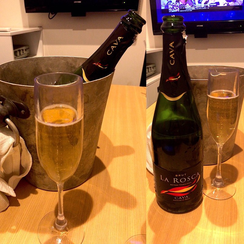 スパークリングワイン(カラオケの鉄人 上野店)