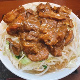 モツカレー野菜(二代目ラーメンあや)
