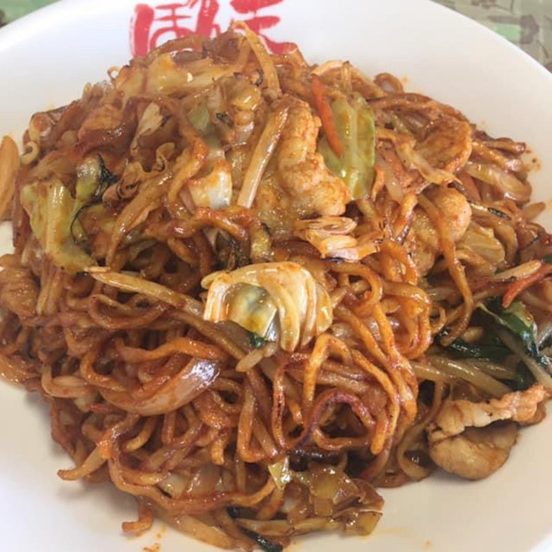 炎の赤焼きそば(中華料理 ぼん天 東村山店)