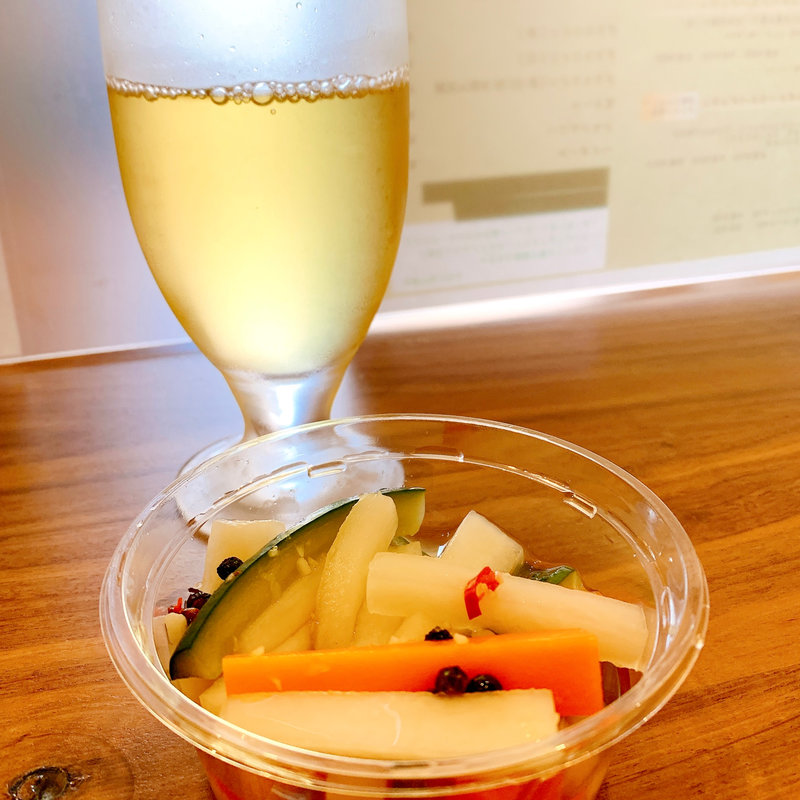 ワイン呑みホ+ピクルス(スパゲッティマニア)