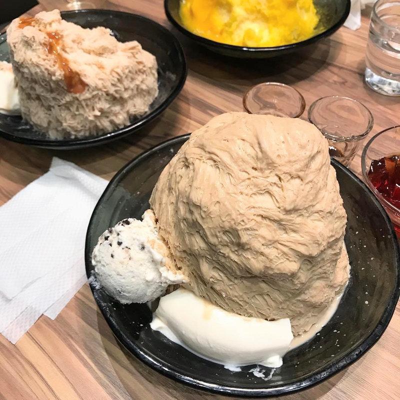 コーヒーかき氷(ICE MONSTER OMOTESANDO （アイスモンスター）)