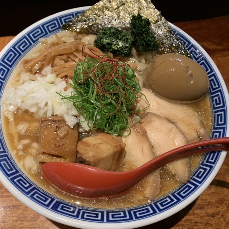 特製極太中華そば(仙臺 くろく 定禅寺)