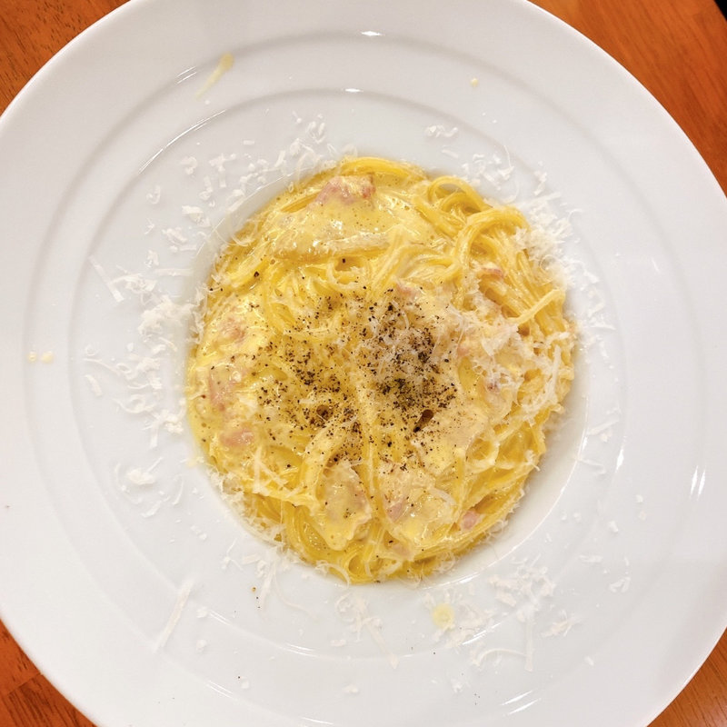 グアンチャーレカルボナーラ(Ristorante Italiano azalea)