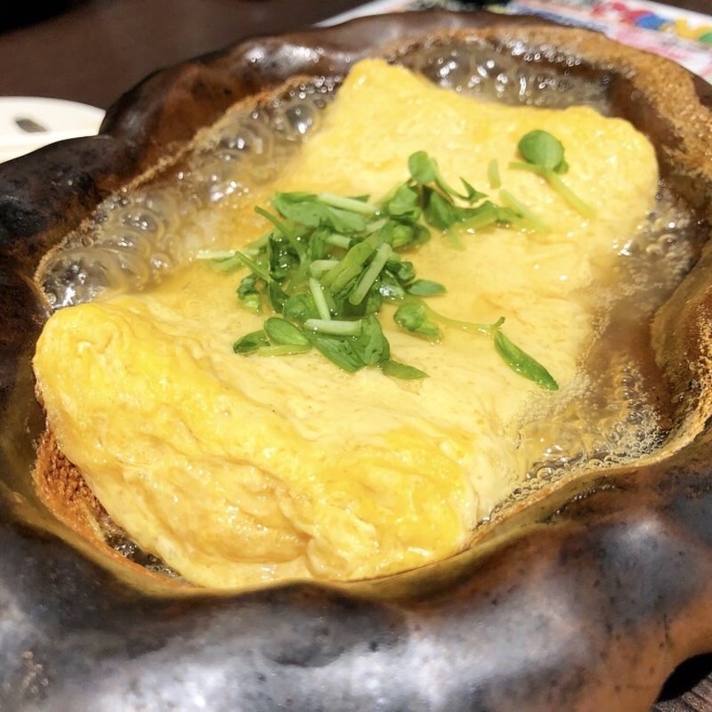 だし巻き卵(アホウどり 聖護院店)