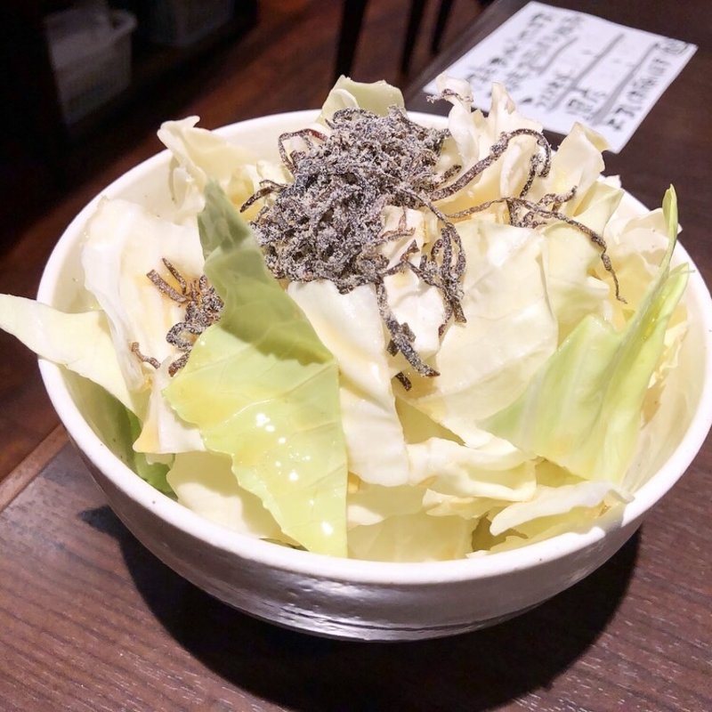 キャベツおかわり自由(アホウどり 聖護院店)