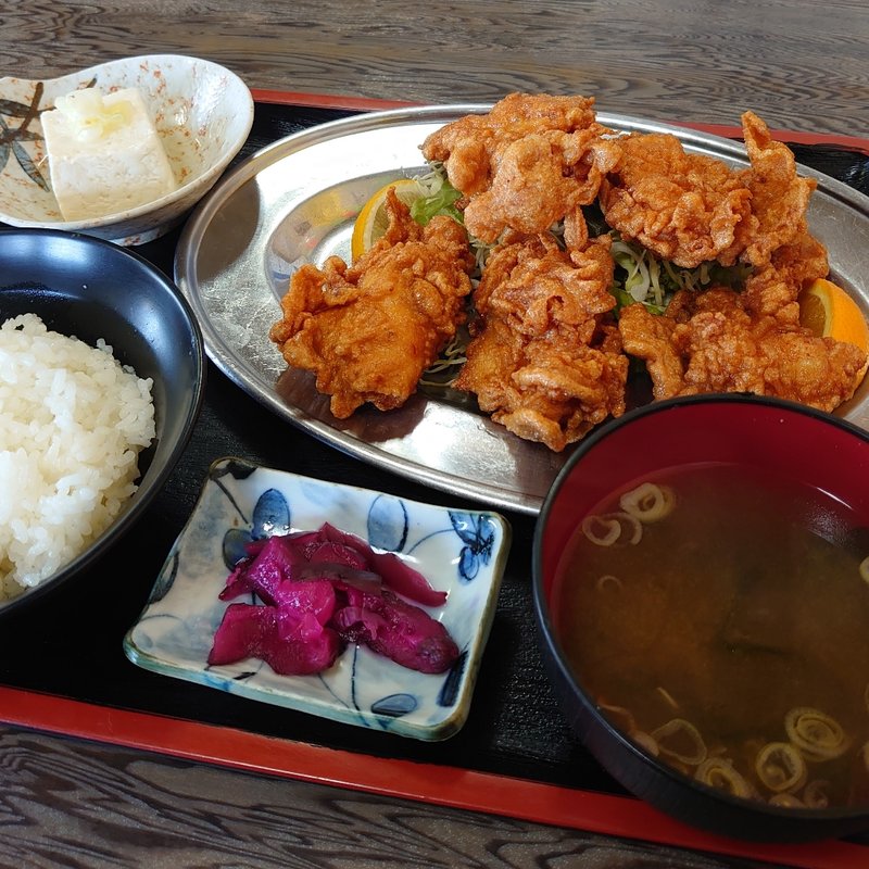 とりのからあげ定食(藤げん)