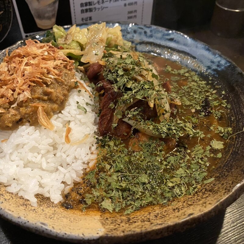 あいがけカレー+それはそう！(カレーノトリコ)