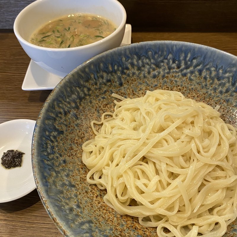朝打ち 新麦つけ麺 天草大王 鶏白湯 200g(小麦と大豆 自家製麺 麺や ひなた)