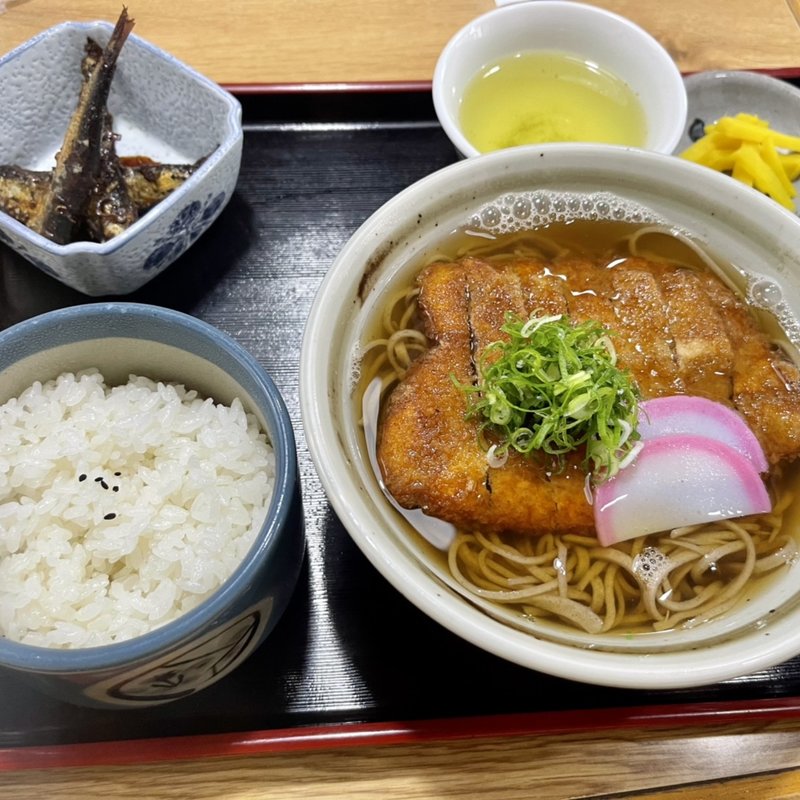 とんかつ定食(そば一)