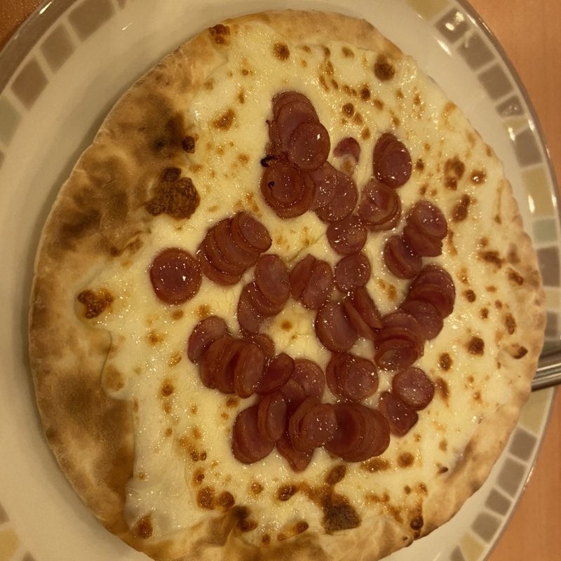 ソーセージピザ(サイゼリヤ 東久留米駅西口店)