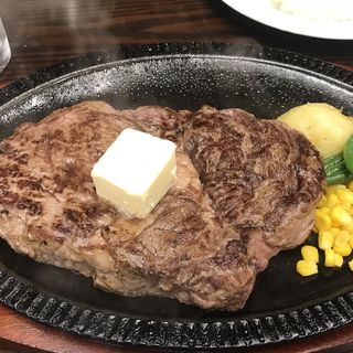 ロースステーキ　400g サラダ付(バッファローキング鶴ケ峰店)
