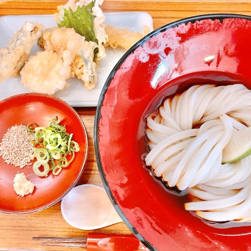 天ぷらぶっかけ(レンゲ （Renge）)