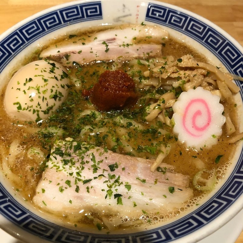 味玉からみそラーメン(からみそラーメン ふくろう 名駅店)