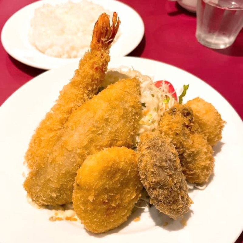 スペシャルミックスフライ定食(レストラン 七條 (シチジョウ))
