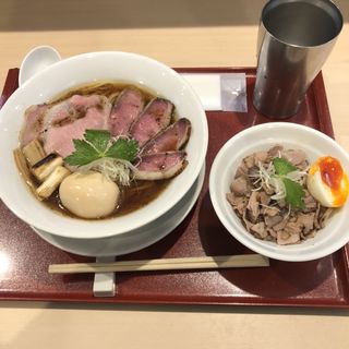 紀州鶏そば 炙り焼豚丼(燃えよ麺助)