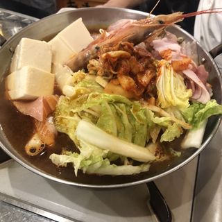 海鮮鍋(海鮮屋台おくまん 中崎町店)