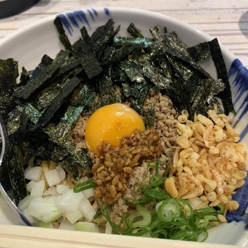 まぜそば(古民家らーめん春友流)