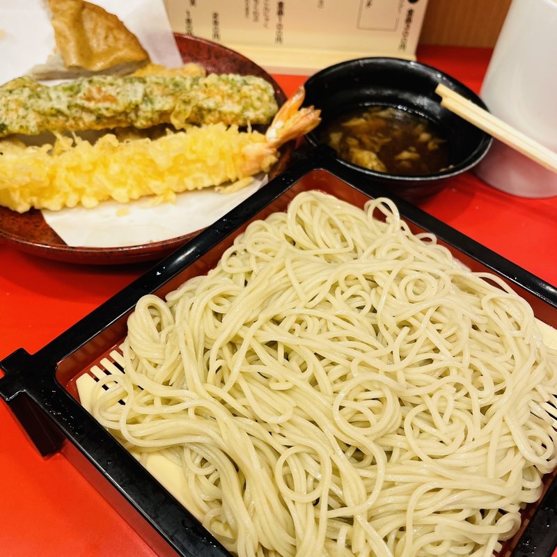 天ぷらそば(そば宮)