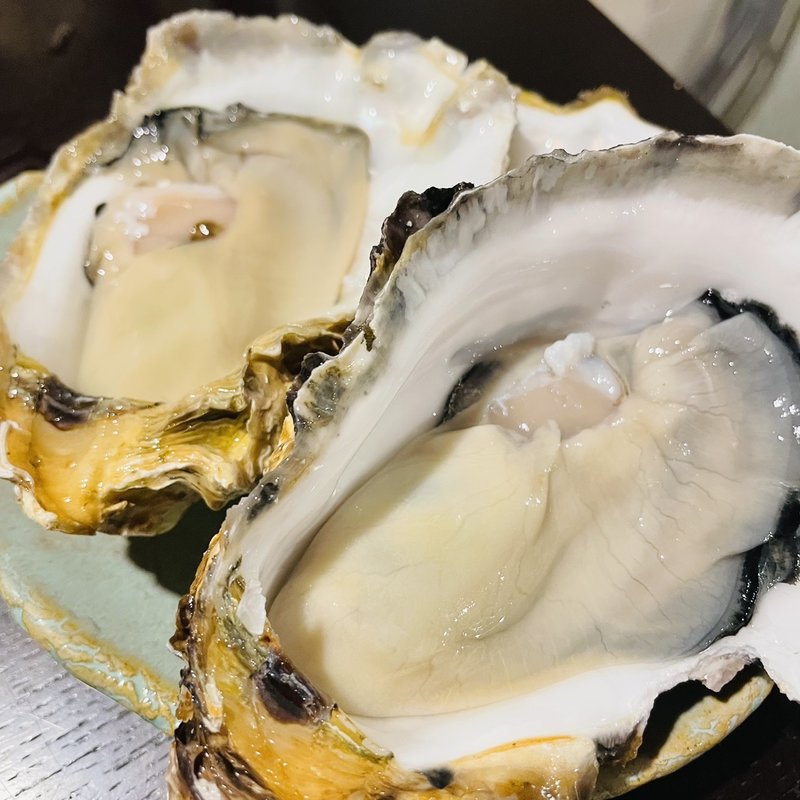 生牡蠣(焼き貝うぐいす )