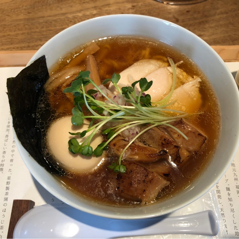 特製天然しょうゆ鶏そぱ(とり田美野島店)