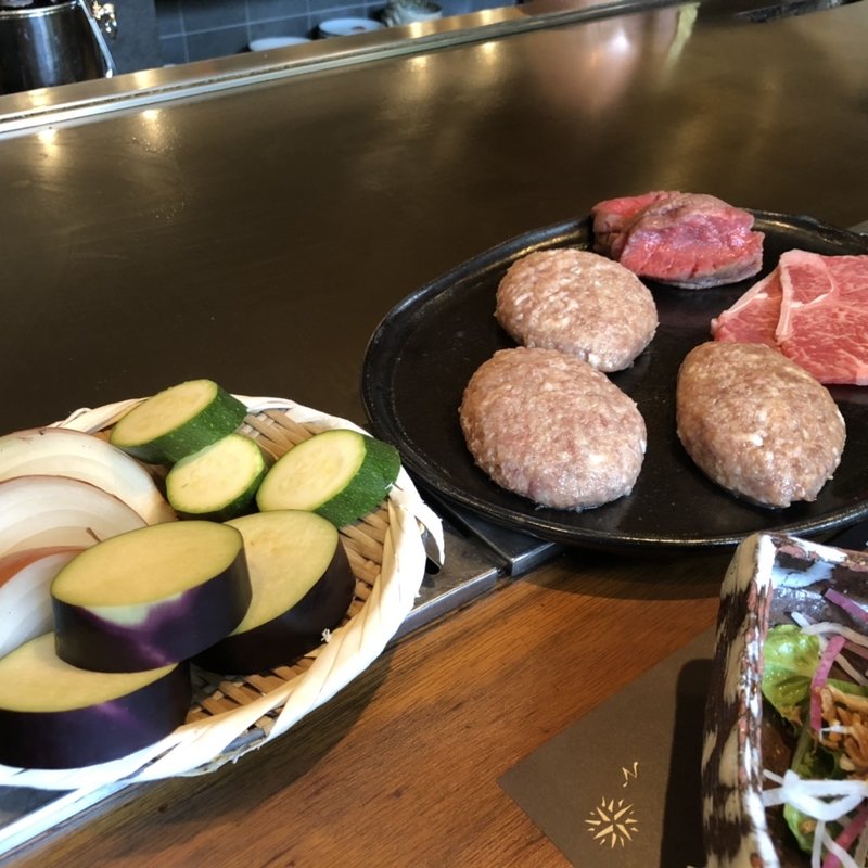 ステーキ＆ハンバーグコース(ステーキハウス ミディアムレア)