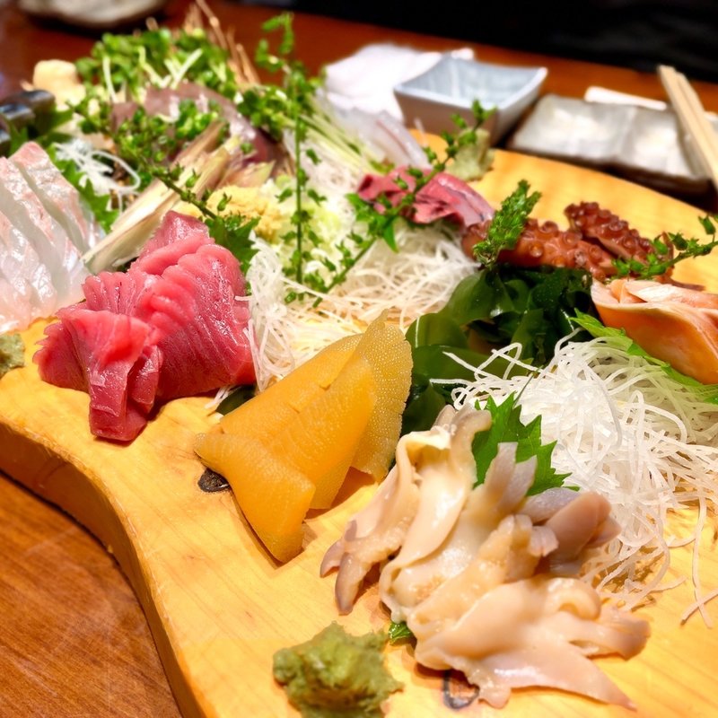 刺身盛り合わせ(みなと寿司 関内店)