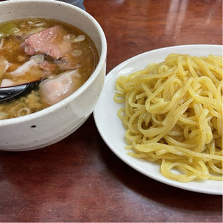 塩肉汁つけ麺(ランチ)(まぐろラーメン大門)