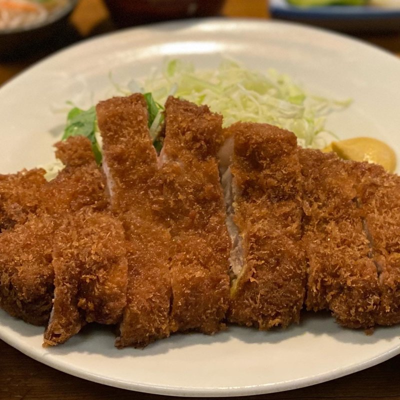 ジャンボロースカツ定食(とんかつとん甲 )