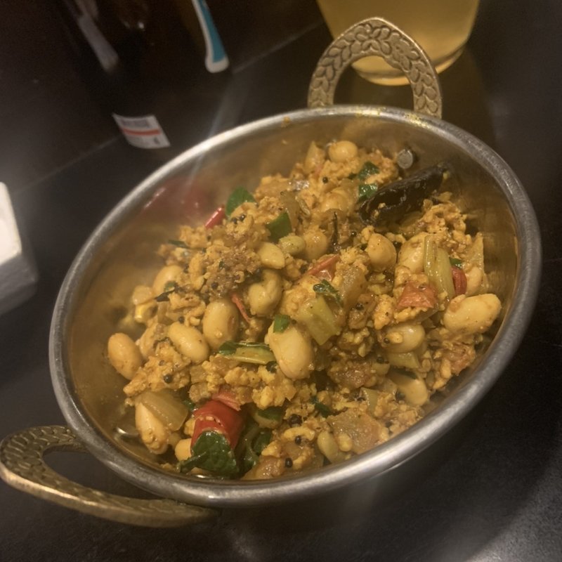 発酵大豆キーマ(香料料理 咖喱 酒 牧谿 | もっけい)