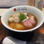 ポルチー二醤油らぁ麺(特製トッピング)(入鹿TOKYO)