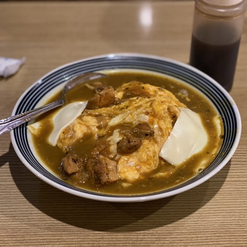 オムカレーチーズトッピング(一刀斎 )