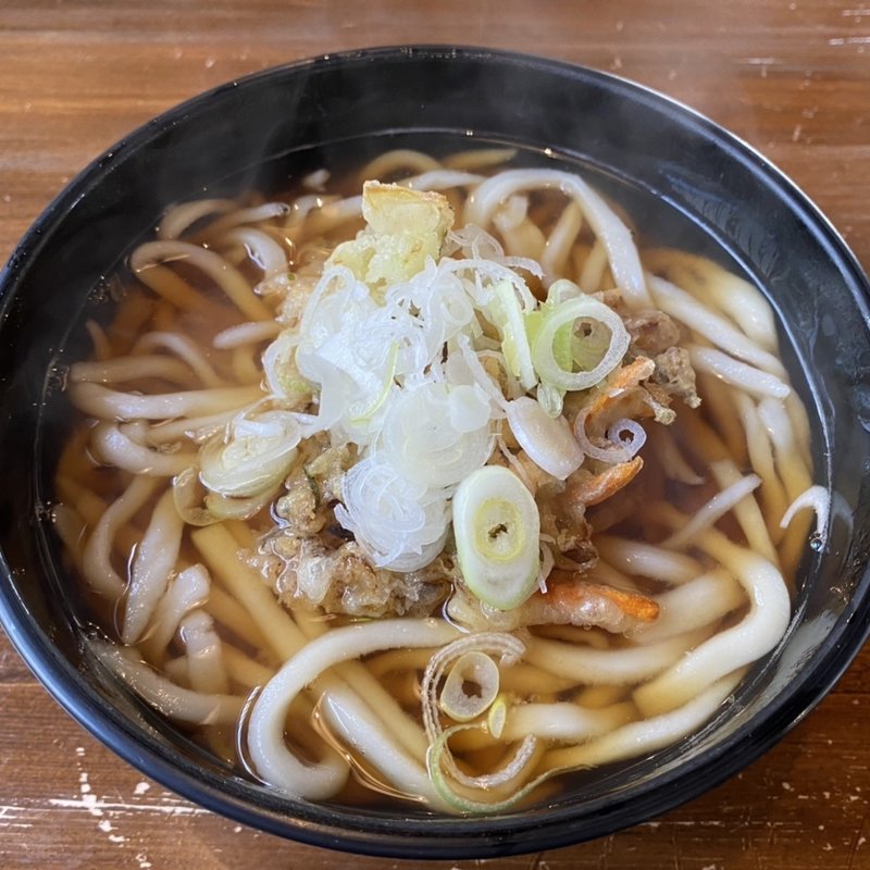 天ぷらうどん(田舎うどん　吾作 （ごさく）)